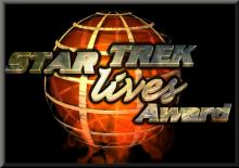 Star Trek Lives Award  1/1/00