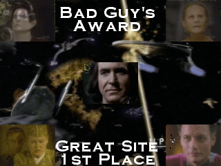 Bad Guy's Site of the Month Award  9/1/99